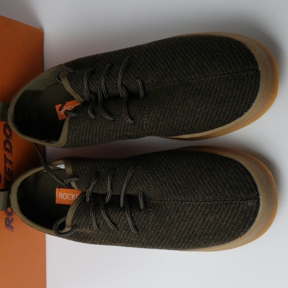 NWT RocketDog Womens Gummy Haven Fabric Sneaker Olive Size 8.5 - Picture 3 of 7